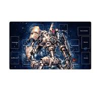 Mlikemat Tapete de juego de cartas coleccionables de Ancient Gear Golem TCG CCG con zonas + bolsa gratis (ZD039-284-A)