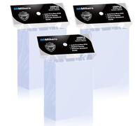 Mlikero 300 Fundas Blandas Cartas Card Sleeves, Penny Sleeves Funda Cartas Transparentes para Coleccionar e Intercambiar, 66 x 91 mm