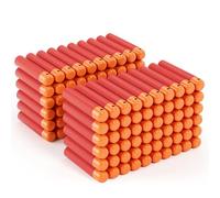 Mlikero Mega Darts Flechas, 120 Municiones para dardos de espuma, accesorios para dardos rojos a granel, compatibles con Nerf Mega Series Blasters (9,5 x 2 cm)
