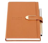 Mljtoyo Agenda 2026, un día por página, tamaño A5, de enero de 2026 a diciembre de 2026, organizador de horario diario con bolígrafo, agenda de tapa dura con pegatinas, bolsillo interior, papel más