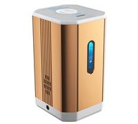 MLKHESY Máquina de inhalación de hidrógeno 2 en 1 con pureza del 99,99%, generador de H2 de Doble Salida, ionizador con tecnología PEM, generador de Agua de hidrógeno para Terapia Nasal con hidrógeno