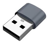 Mllepjdh 1 Adaptador USB C a Macho Tipo a USB2.0 Convertidores De Datos De 10 Gbps para Portátiles Tipo Cargador a Adaptadores