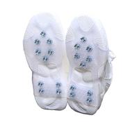 Mllepjdh 10 tacos de hielo antideslizantes para zapatos de invierno, cubiertas de pinchos de acero, pinzas de silicona flexibles para caminar por la nieve, tacos de silicona extensibles