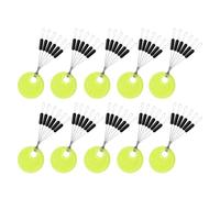 Mllepjdh 10Grop Pesca Bobbers Espacios De Flotador Se Detiene De Bobbers Cuentas Tapones para Aparejos Flotantes Tope De Flotador