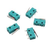 Mllepjdh 5 microinterruptores KW4 de alta resistencia para impresoras 3D, microinterruptores de límite KW4 3Z 3 a 10,1 A, 10 A, 5 (3) A interruptores industriales