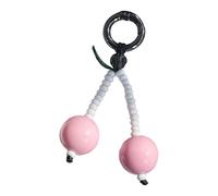 [Mllepjdh] Abalorios de colores de cereza hechos a mano adecuados para colgar adornos colgantes, agrega un toque de personalidad a la llave de la cartera o el teléfono accesorios de cuentas únicos