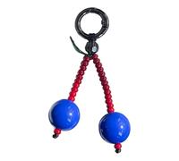 [Mllepjdh] Abalorios de colores de cereza hechos a mano adecuados para colgar adornos colgantes, agrega un toque de personalidad a la llave de la cartera o el teléfono accesorios de cuentas únicos