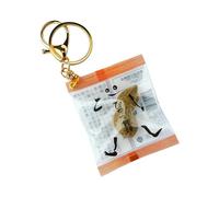Mllepjdh Accesorio ligero para llavero con forma de maní extraño para facilitar transporte diario, para fiestas, viajes y regalos Colgante de maní extraño