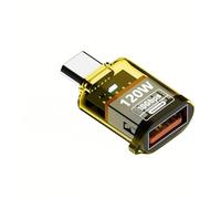 Mllepjdh Adaptador convertidor tipo C para teléfono celular, tablet, transferencia de datos de 10 Gbps, USB macho a hembra, portátil, profesional