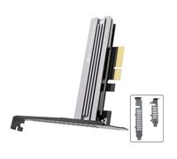 Mllepjdh Adaptador PCIe M.2 disipador térmico grueso M.2 NVMe PCIe M.2 Adaptador NVME de 64 Gbps y asequible