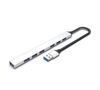 Mllepjdh Adaptador USB multipuertos USB HUB Puerto 7 puertos USB Hub para portátiles Hub USB