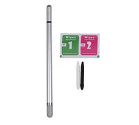 Mllepjdh Bolígrafo digital para pantalla táctil, lápiz capacitivo suave, punta fina para escribir/dibujar, lápiz capacitivo, punta fina, para pantallas táctiles, laptop, color plateado