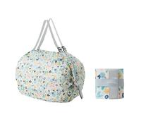 [Mllepjdh] Bolsa de compras reutilizable de nailon de gran capacidad, con diseño plegable rápido para portabilidad Nylon plegable, D
