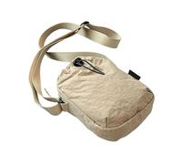 Mllepjdh Bolsa De Hombro Resistente Al Agua Con Ajustable Y Bolsillo De Botella A Prueba De Agua Para Viajes En El Gimnasio Senderismo Bolsa Con Ajustable, blanco