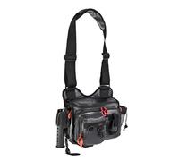 Mllepjdh Bolsa de transporte de gran capacidad, organizador de señuelos de pesca, bolsa de aparejos de pesca, bolsa portátil de madera para cebos de camarones, bolsa de transporte, bolsa de pesca