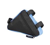 Mllepjdh Bolsa para marco frontal de bicicleta de carretera de montaña, bolsa de alforjas de triple esquina, paquete de soporte de ciclismo