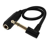 Mllepjdh Cable auditivo estéreo equilibrado de 30CM, 6, 5mm a 6, 3, 2 Canales, línea de extensión auditiva para Estudios de grabación, Equipo de Estudio de grabación en