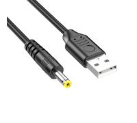 Mllepjdh Cable de alimentación USB a CC 5 V de fiabilidad, cable de alimentación USB a CC 5 V para accesorios electrónicos, conectores de longitudes personalizables