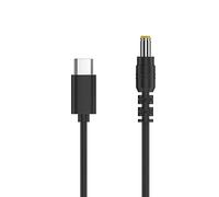 Mllepjdh Cable de alimentación USB tipo C a CC de 5,5 x 2,5 mm, 4,0 x 1,7 mm, 3,5 x 1,35 mm, 12 V PD, convertidor de cable de alimentación para monitores LCD