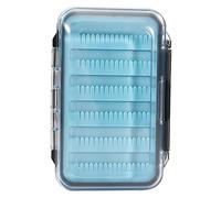 Mllepjdh Caja transparente de espuma EVA de gran capacidad, caja de pesca con tapa transparente, caja de pesca de competición, caja de aparejos con gancho, caja de aparejos para pesca con mosca, caja
