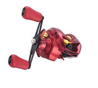 Mllepjdh Carrete de pesca de agua salada 7.2:1 para pesca de agua salada, accesorio profesional, carrete de pesca de metal, 17 + 1 BB, carrete de pesca