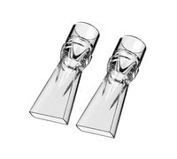 Mllepjdh Conector de tubo de boquilla de pico de pato de retorno de agua, tubo de flujo ajustable y funcionamiento silencioso, salida de agua de pico de pato