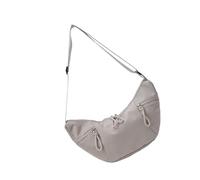 Mllepjdh Crossbody Bag for Women Men Trendy Slings Purses Crescents Fashion Moon with Adjustable Strap with Half Shape Crescent for Women Men Small with Half Shape, gris