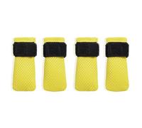 Mllepjdh Dog Feet Covers Protective Shoes for Pet Grooming with Adjustable Sticker Dogs Thick Grip Booties Easy Wear Dog