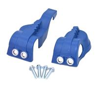 Mllepjdh Elegante protector de horquilla de suspensión delantera, fácil instalación para entusiastas de la motocicleta, asegurando estabilidad en varios terrenos, cubierta de suspensión de motocicleta