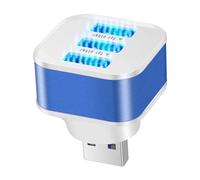 Mllepjdh Expansor de carga USB 2.0 de 3 puertos, adaptador de ranura USB, extensor de accesorios electrónicos para automóviles, divisor USB de carga