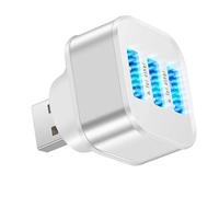 Mllepjdh Expansor de carga USB 2.0 de 3 puertos, adaptador de ranura USB, extensor de accesorios electrónicos para automóviles, divisor USB de carga