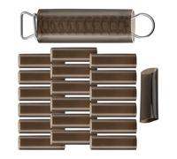 Mllepjdh Fundas de resorte de vinilo de durabilidad para cubiertas de alberca para varias estaciones, protección contra fricciones y daños climáticos, impermeables