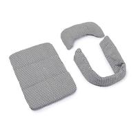 Mllepjdh - Juego de almohadillas laterales para cochecito de bebé, fácil de instalar para cochecito de perros pequeños y gatos para uso en exteriores