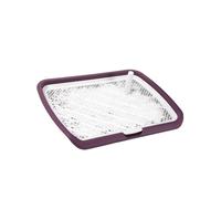 Mllepjdh Large Dog Pet Urination Tray with Vertical Support for Male Dogs Home Friendly Design Training Toilet Indoor Dog Toilet