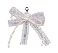 [Mllepjdh] Lazo de encaje para zapatos de joyería zapatillas zapatillas encantadores clips extraíbles perlas falsas accesorios de zapatos multiuso clip, フリーサイズ