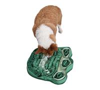 Mllepjdh Manta dispensadora de golosinas para perros, rompecabezas interactivo, juguete masticable para reducir el aburrimiento, habilidad de forraje, juguete interactivo para perros