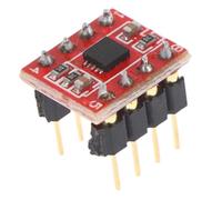Mllepjdh Módulo de electrónica de OPA1622, Hardware de PCB Rojo para ensamblajes de proyectos de fidelidad, Trabajo de Circuito Prototipo, tamaño de 12 x 10 mm con Interfaz de encabezado Módulo de