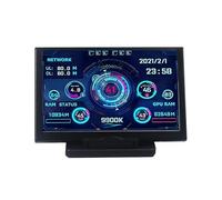 Mllepjdh Monitores LCD de 12.7 cm con luz de respiración USB, subpantalla para computadora