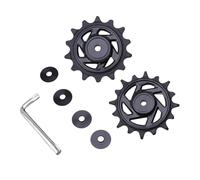Mllepjdh Nuevo Juego de Ruedas de guía de Dientes positivos Negativos, Ruedas de tecnologías avanzadas para Mejorar la el Ciclismo, Operaciones silenciosas, Pieza de Bicicleta