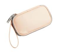 Mllepjdh Organizador ligero de accesorios electrónicos de doble capa, resistente al agua, bolsas de viaje de poliuretano, estuche de almacenamiento de alambre impermeable, b