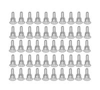 [Mllepjdh] Pendientes de silicona para la seguridad del oído, joyería transparente de seguridad para los oídos, almohadilla trasera, aretes de goma de silicona