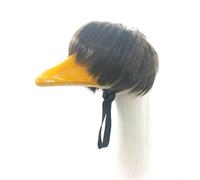 Mllepjdh Pet Wigs Geese Hairpiece Costume Decoration with Puff Cut Design for Various Occasion and Holiday Outfit Dressingup Party Headpiece