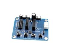 Mllepjdh Placa controladora de Motor con Ajuste de Velocidad de 4 Botones y disposición de Pines etiquetados para depuración del módulo Controlador, revisión del cableado del Motor, módulo se Vende