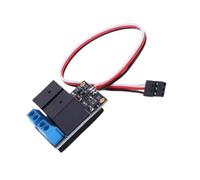 Mllepjdh Placa de gestión de Carga accesoria para Modelos de Aviones, módulo Receptor de 5 V de Salidas PWM para Control de iluminación, Uso de Comando Remoto y construcciones compactas
