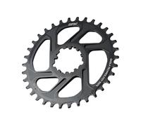 Mllepjdh Plato de 3 mm para bicicleta de montaña de montaje directo 32/34/36/38T estrecho ancho para bicicletas, bielas de montaje directo