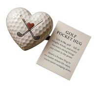 Mllepjdh Pocket Hug Golf Ball Marker Inspirational Companion Charm to Celebrate Every Swing Progress Easy to Carry Inspirational Symbolize