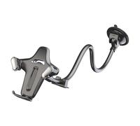 Mllepjdh Potente soporte de teléfono con ventosa con giro completo y tubo flexible ajustable, fácil de instalar para ventana delantera de coche, soporte de teléfono