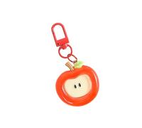 Mllepjdh Precioso llavero moldeado de fruta para bolsos Precioso propietario de llave de con clip seguro Presente permanente Hembras Mujeres Fiesta de cumpleaños Bonos para bolso