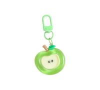 Mllepjdh Precioso llavero moldeado de fruta para bolsos Precioso propietario de llave de con clip seguro Presente permanente Hembras Mujeres Fiesta de cumpleaños Bonos para bolso