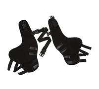 Mllepjdh Rodillera para perro, codo para perro, soporte inmovilizador de rodilla ayuda al perro a mantener la articulación estable y reduce el material de neopreno para patas traseras